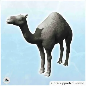 Camel (4) - miniatures animal RPG tabletop scenery figure sc