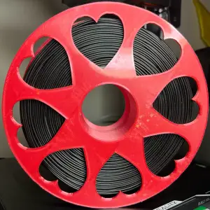 Reusable Heart-Spoked Filament Reel/Spool