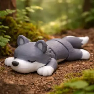 Flexi Wolf ~ 30-minute print