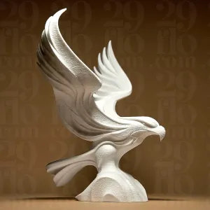 Elegant EAGLE Sculpture