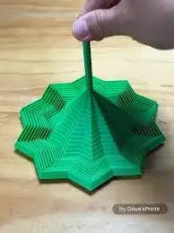 fidget star with stick