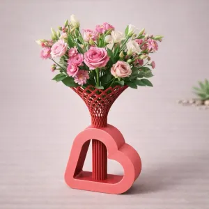 Cute Heart Vase