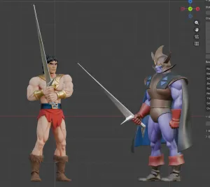 John Blackstar vs. The Overlord
