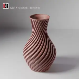 VASE 0097 B - CLASSIC TWIST VASE
