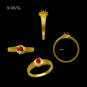 OVAL RUBY RING