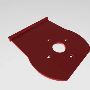 Match fit relief Milwaukee trim router guide 6mm slot