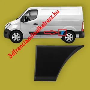 Renault Master oldalsó szegélyléc 768F20004R