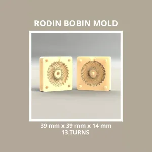 TORUS MOLD SMALL RODIN BOBIN COIL - 39 x 39 x 14 mm 13 TURNS