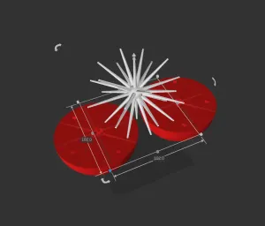 Urchin-style bait v5  (4"-8 G)