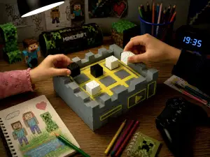 Minecraft Crafting Tic Tac Toe