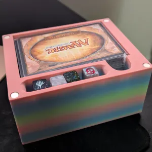 Planechase Card Box (Fits 130+ Sleeved Planechase Cards)