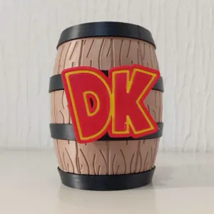 DONKEY KONG (DK) BARREL PIGGY BANK (NO CFS AND AMAS)