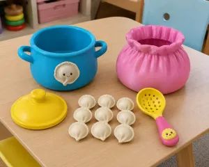 Набор с пельмешками