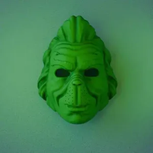 MASCARA DEL  GRINCH PARA ADULTO COSPLAY