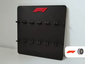 F1 LEGOs Mini Collectible Cars Wall Mount | CFS