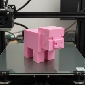 Minecraft pig