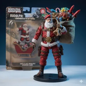 SANTA CLAUS: LÍDER DE OPERACIONES DEL POLO NORTE (Papá Noel)