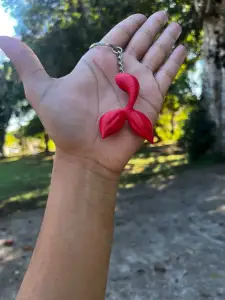 Mer-monster cute Tail Keychain