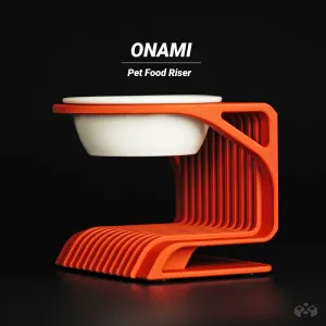 Onami Pet Food Bowl Raiser Stand