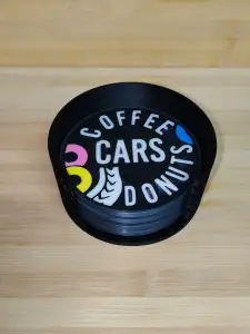 Cars coffee donuts 🚗🍩 Coaster