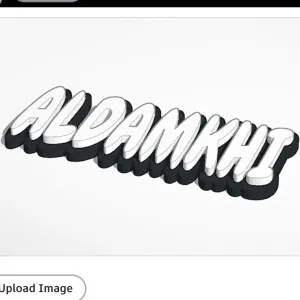 ALDAMKHI keychain