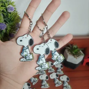 Llavero de snoopy doctor