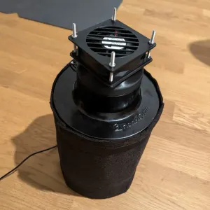 Reduction for 70mm fan to 100mm Air Filter Kit