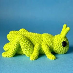 Knitted Grasshopper