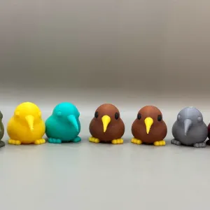 Kiwi the Chibi Bird – Round and ridiculously cute