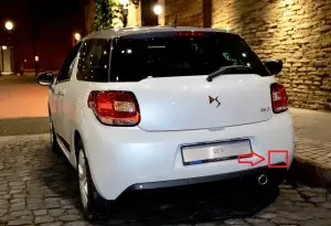Citroen DS 3 HÁTSÓ LÖKHÁRÍTÓ VONÓSZEMFEDÉL