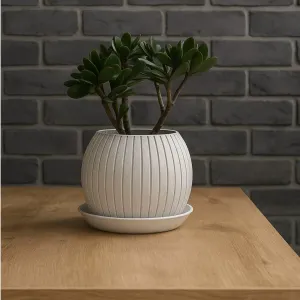 Marble Line Pot