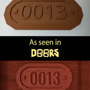 Room number from Doors (Roblox)