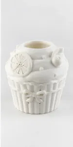 Wazon Jade Fluted Table Vase