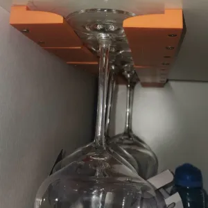Wine glass holder