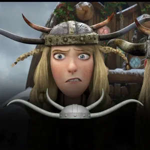 Ruffnut Thorston helmet ( How to Train Your Dragon )