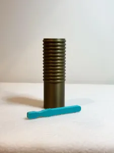 "Wooden" Sounder with stick kids instrument