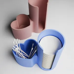 Cotton Swab & Pad Holder