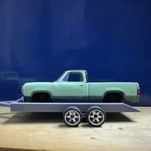 40x80mm 1/64 Scale trailer