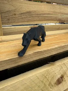 Polygonal Black Panther