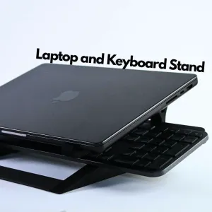 Laptop and Keyboard Stand