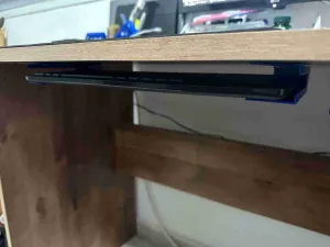 under table keyboard rack - 2 parts