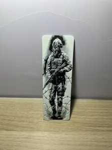 marcapaginas soldado