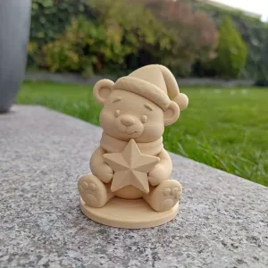 Christmas Bear with Star