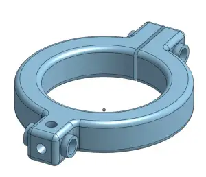 Indicator holder for 70mm spindle nose (used on grizzly 3617