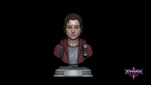 Ellie Bust STLThe Last of Us 3D Printable Mod