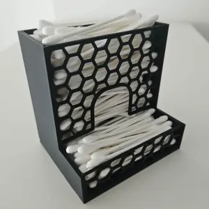 Hexagon & infill inserts for Q-Tips dispenser V2