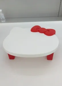 《集合啦！动物森友会》hellokitty主题 桌子 微缩模型 拆件分色