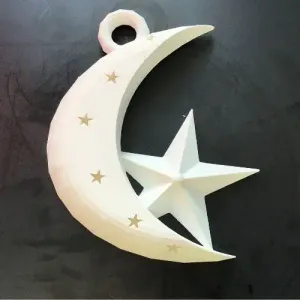 Eid/Ramadan Moon and Star