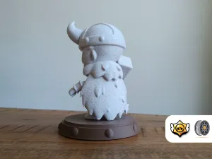 Thor Bibi | Skin Series Brawl Stars Figurine | NO CFS