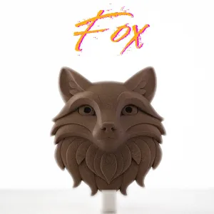 Fox Head - Wall Sculpture